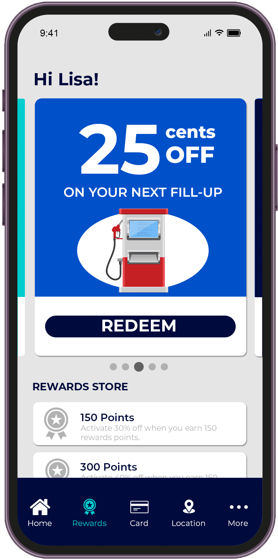 rewards screen 2 gas updated